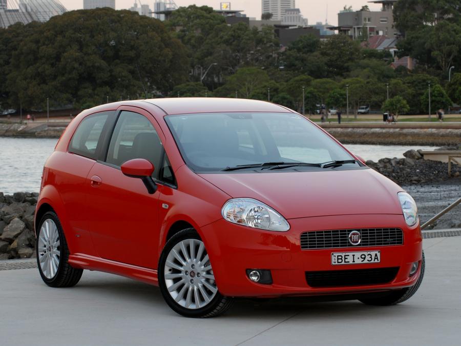  Fiat Punto T-Jet 3-Door 2008 года  (AU) (фото 7 из 15)